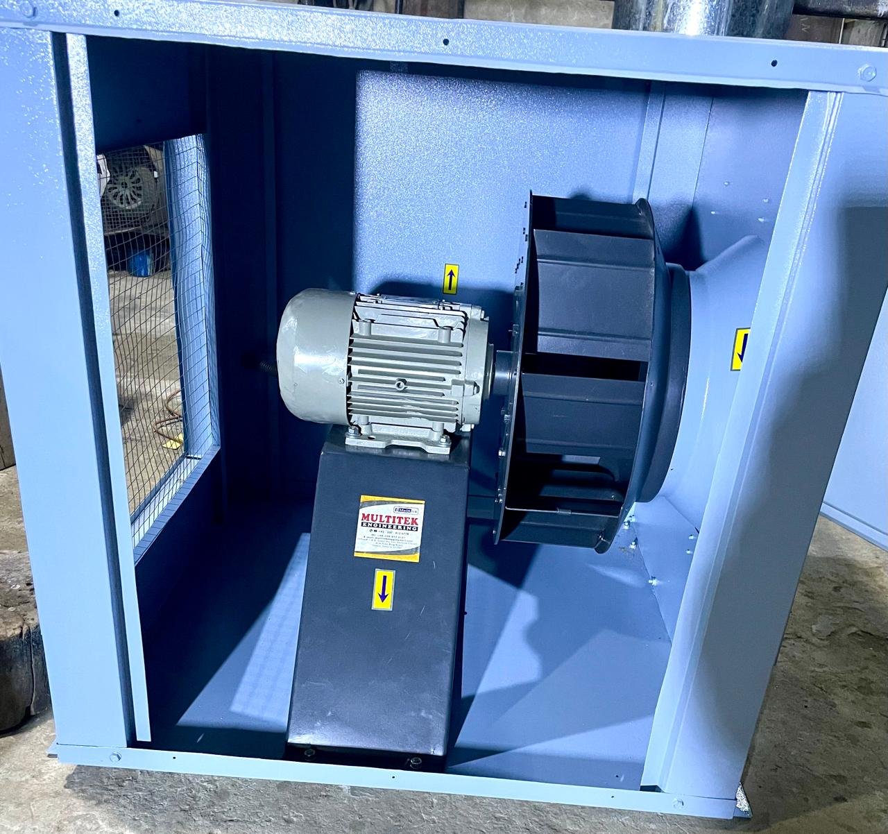 Heavy duty industrial blower